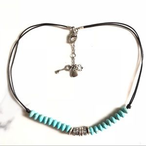 Turquoise Bead Necklace
